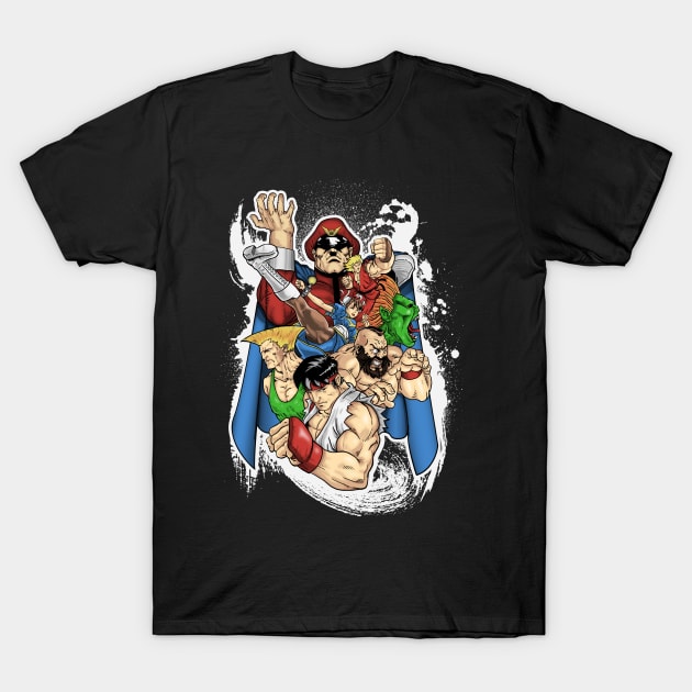 READY TO FIGHT? T-Shirt by Skullpy